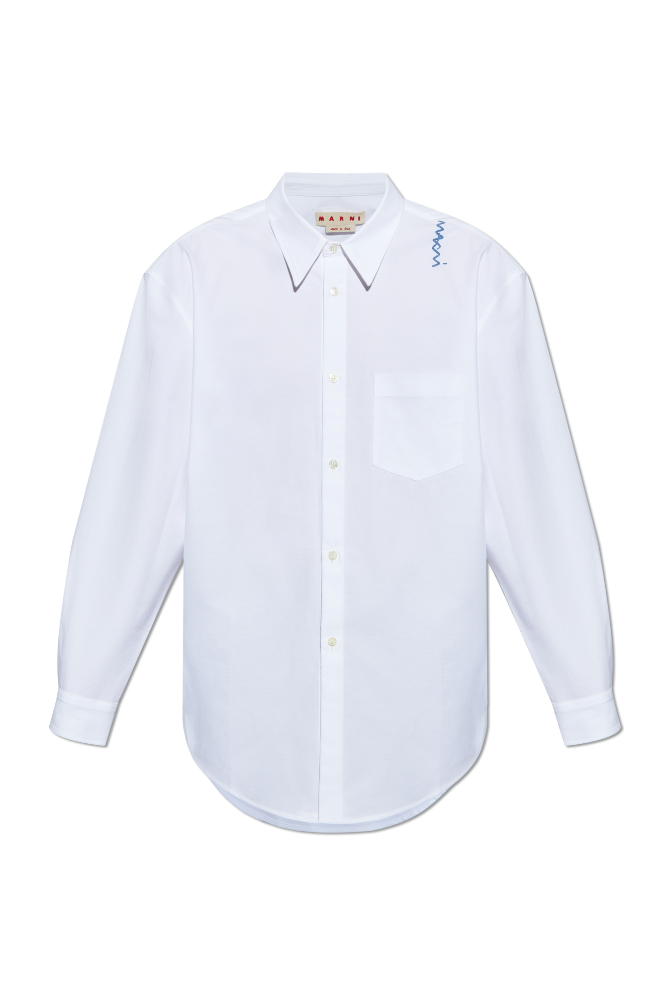 White Shirt with stitching Marni - Vitkac AS